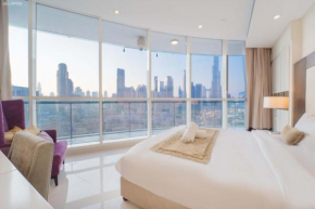 Downtown Damac Distinction Full Burj View